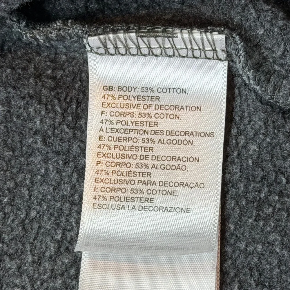 The North Face Hoodie Mens M Gray Fair Half Dome‎ Logo Pullover Fleece SP21 RTO